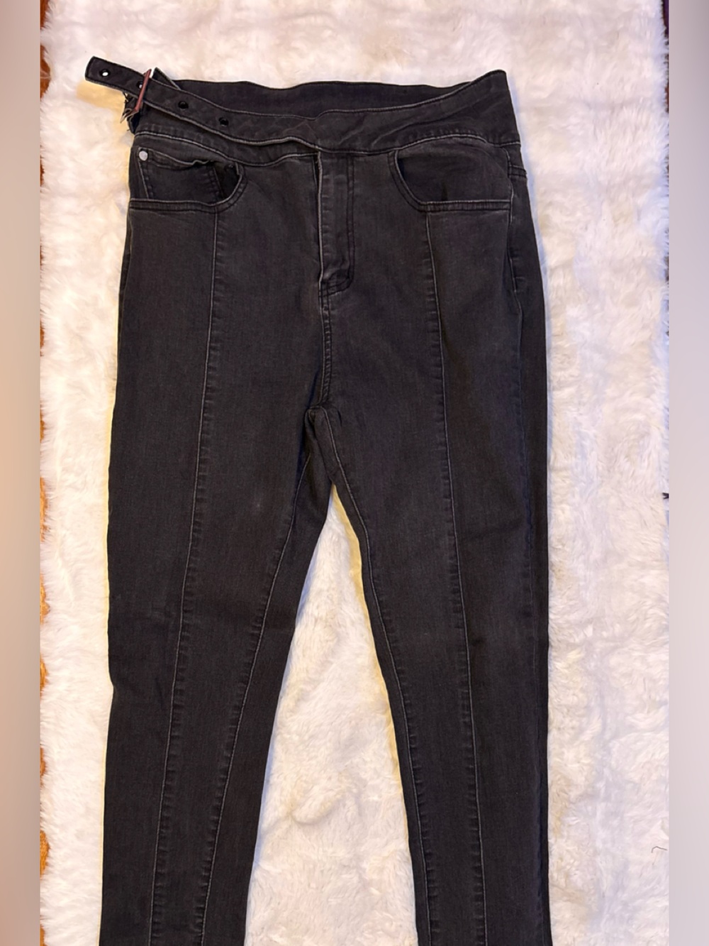 Fashion Nova High-Waist Black Skinny Jeans